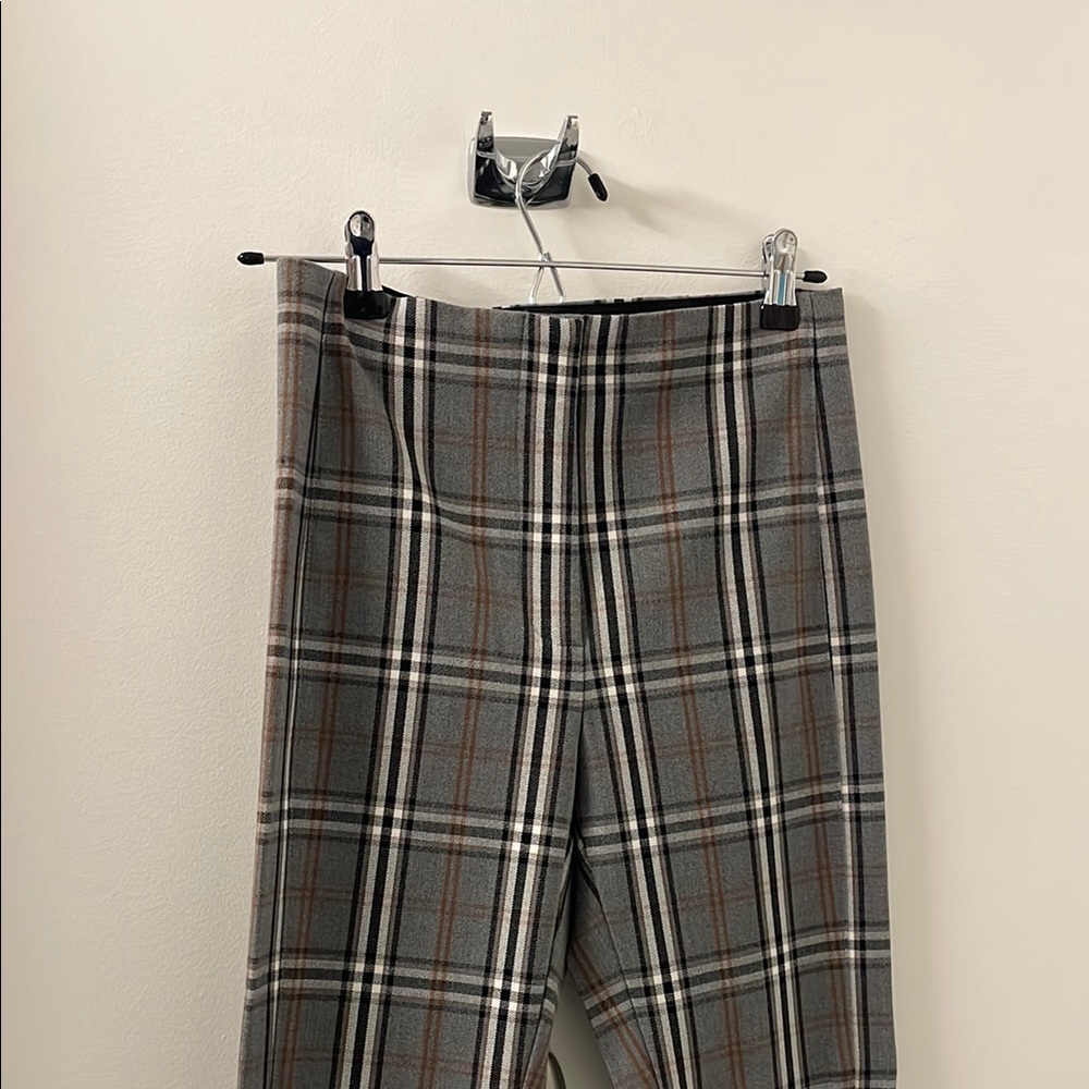 Ann Taylor Women’s skinny ankle stretch plaid pants